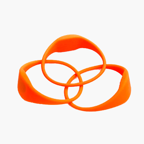 RFID HF Silicone Wristband | 5 PCS | Read 10 cm | Pack of (5, 200, 500)