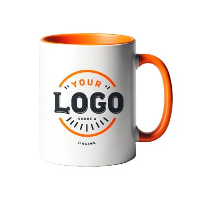 Promotional mugs with logo printing for businesses