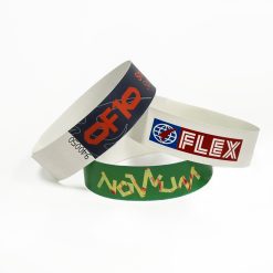 Tyvek custom wristbands with colour print Cintapunto®